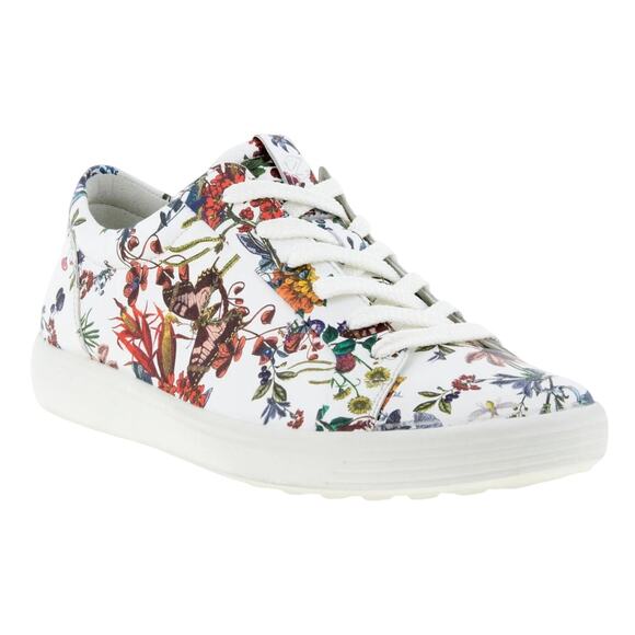 Ecco Shoes - ECCO X KRISTJANA S. WILLIAMS Soft 7 Sneaker EU 41 10-10.5 White Floral 470303